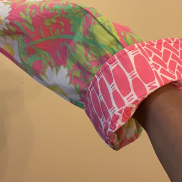 Lilly Pulitzer Long Sleeve Button-Down Floral Shirt - Picture 4 of 11